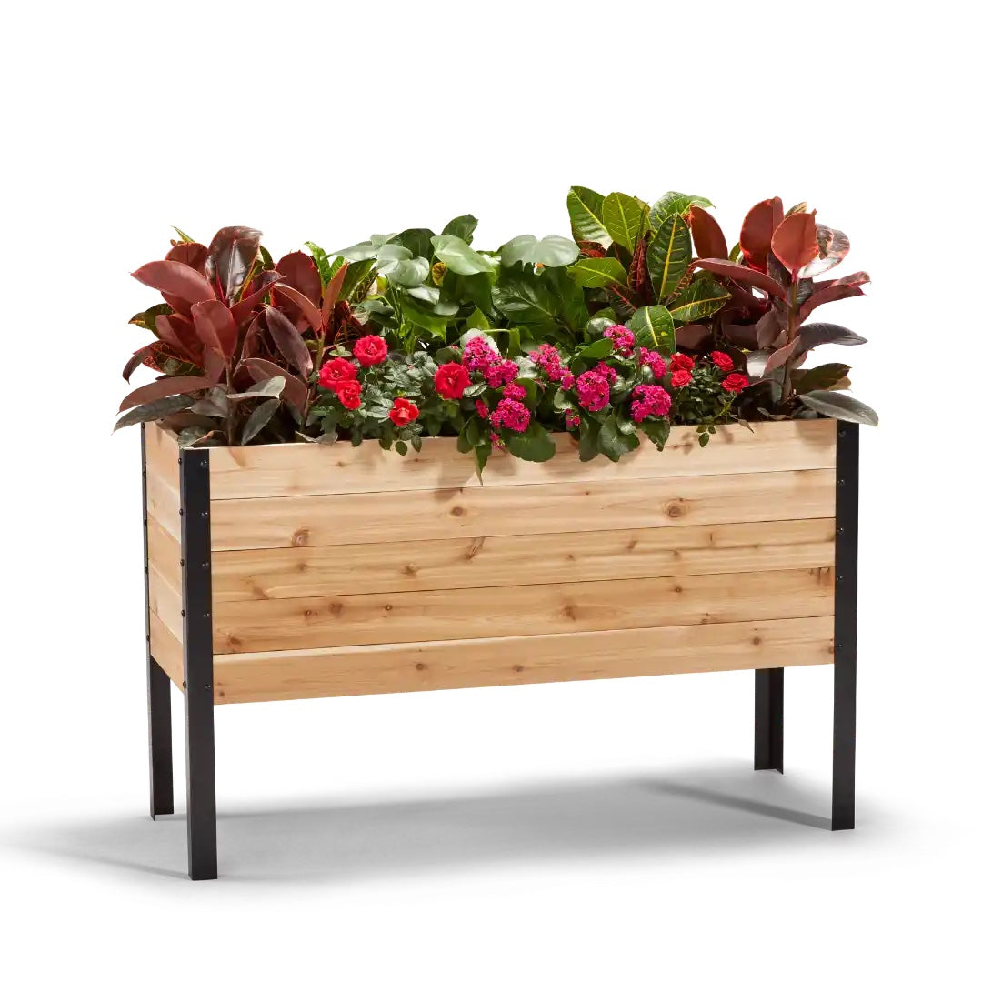 18″ x 48″ Deep Root Raised Garden Bed - 30″ TALL - Select Grade