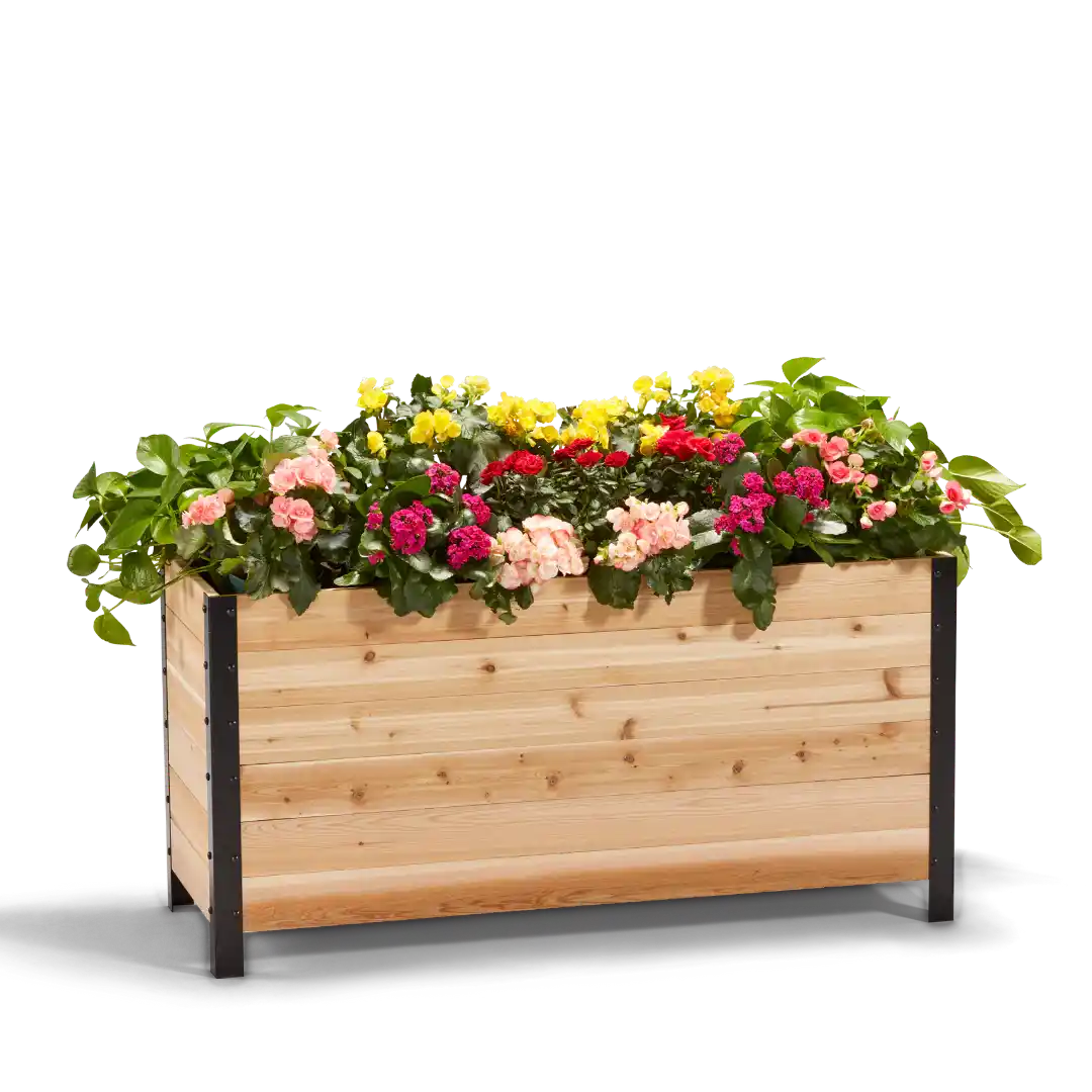 18″ x 48″ Deep Root Planter Box - 24″ TALL - Select Grade