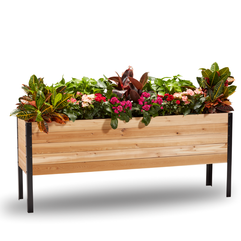 18″ x 72″ Deep Root Raised Garden Bed - 30″ TALL - Select Grade